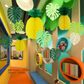 幼儿园主题墙面装饰教室走廊挂件森系氛围装饰儿童节布置吊饰春季
