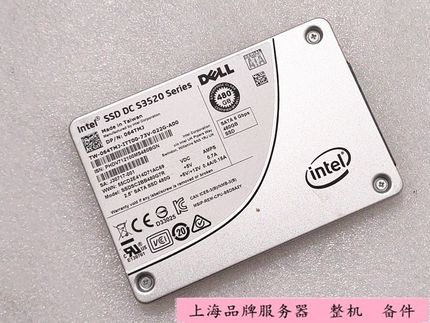 DELL Intel S3520 S3510 480G 2.5  SATA固态硬盘SSD 64TMJ 008R8
