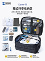 日本SANWA电脑包27L大容量行李背包17寸出差通勤3WAY男商务公文包