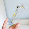 滴胶梳子模具 情侣diy手工制作梳子创意礼物 水晶滴胶diy材料模具
