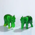 推荐上善好大象摆饰一对吸水大象创意小象工艺礼品客厅办公室桌面