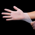 新品一次性PVC手套透明100只薄膜手术橡胶乳胶皮防水餐饮烘焙美发