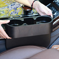 车载座椅缝隙塞储物盒车内用品多功能水杯架置物袋汽车夹缝收纳盒