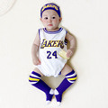 婴儿连身衣幼儿夏季服饰篮球服个月运动纯棉超萌三角哈衣爬服可爱