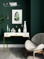 防水耐擦素色卧室客厅复古墨绿色背景墙壁纸北欧纯色房间家用墙纸