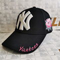 MLB棒球帽正品NY帽子男女鸭舌帽遮阳帽防晒帽女款20NY1UCI06000