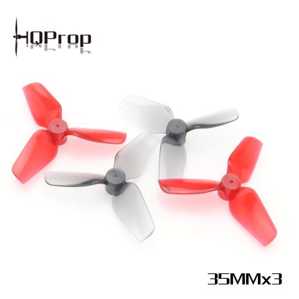 HQ Micro Whoop Prop 35MM3叶(2CW+2CCW)-Poly Carbonate-1MM Sha