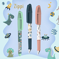 德国施耐德钢笔schneider原装进口学生专用可爱卡通孩子用的童趣EF尖练字笔儿童钢笔小学生三年级女孩换墨囊