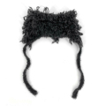 【WMWM 设计师品牌】苔藓 22AW 时尚个性灰色毛毛肌理装饰帽子