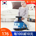 网红同款韩国珀利警车宝宝扭扭滑行车儿童溜溜车静音万向轮玩具