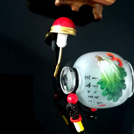 内画鼻烟壶 纯手工创意中国特色工艺品礼品摆件送礼