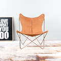 Butterfly Chair 蝴蝶椅简约创意设计师家具休闲单人真皮沙发椅