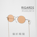 倔匠眼镜RIGARDS x UMA WANG联名款复古圆框超轻钛金属镜架00UW14
