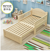 多功能实木沙发两用榻榻米儿童单人成人伸缩床床边拼接床抽拉床