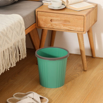 美丽雅压圈式垃圾桶家用简约高颜值客厅卧室厨房卫生间圆桶垃圾桶