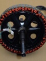 电动车电摩10寸198直径电机120度48V60V72Ｖ800W1000转子锭子线圈