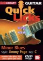 Lick Library Quick Licks Jimmy Page Minor Blues 布鲁斯乐句