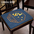 中式刺绣餐桌椅坐垫实木沙发红木椅子圈椅太师椅茶桌椅坐垫