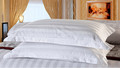 南丁格尔枕套床单被罩纯棉缎条纹单人护理床品枕头套单个加厚包邮