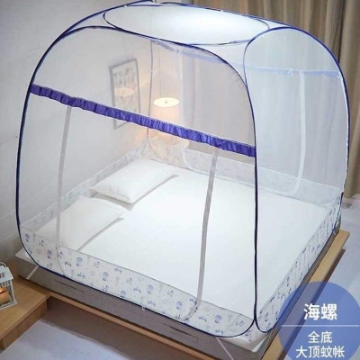 蚊帐罩可折叠大人蒙古包防摔儿童免安装1.51.8m床学生宿舍1.2米床