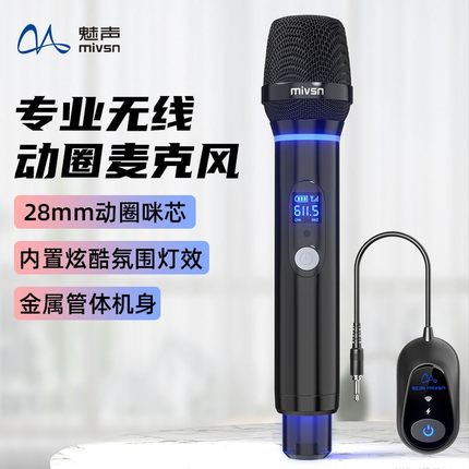 Wireless microphone Home karaoke micro U段接收器无线麦克风
