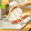 双层洗菜盆沥水篮厨房家用水槽加厚淘米篓神器塑料客厅滤水果盘子