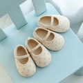 春秋婴儿鞋袜软底0-1岁女童鞋女宝宝公主鞋3-6-12个月学步单鞋