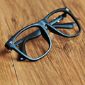 包邮新款复古黑框眼镜框男女韩版无镜片大框眼镜架框架潮人平光镜