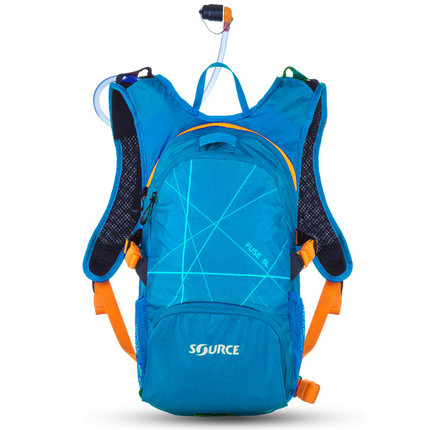 SOURCE溹思Fuse 8L/12L户外便携水袋一体背包2L/3升骑行徒步装备