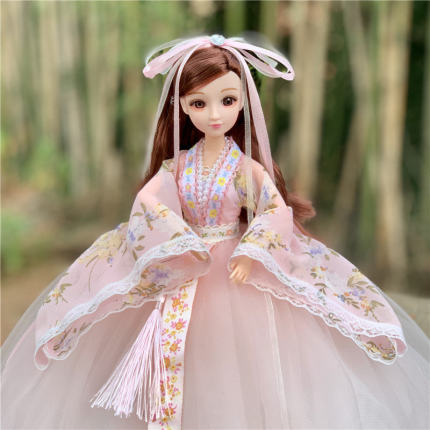 女孩玩具50cm大号国风洋娃娃玩具女孩公主古装汉服女童生日礼物