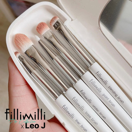 韩国LEO J化妆师联名~Fillimilli眼部化妆刷套装PRO版 6件套套刷