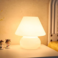 2022新款蘑菇台灯 包豪斯中古ins少女高级感触摸式玻璃卧室床头灯