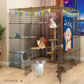 猫笼子超大自由空间别墅家用猫舍猫屋豪华大型带厕所宠物猫咪笼子