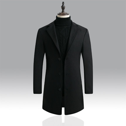 Coat For men Winter Long Windbreaker Jackets Jacket Coats