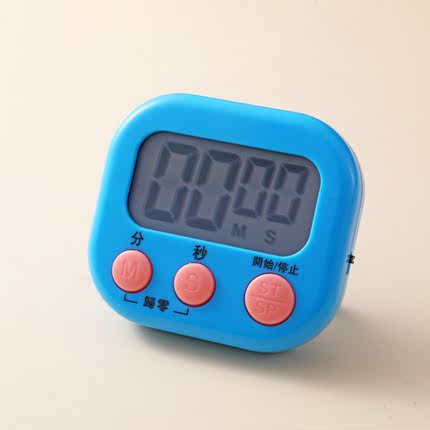 计时器厨房订时器提醒器家用大声音贴冰箱闹钟老人电子秒表定时器
