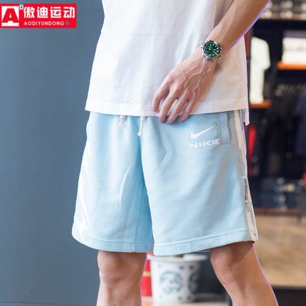 耐克男装短裤2023夏季新款宽松透气篮球运动休闲五分裤FJ7225-442