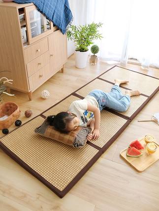榻榻米垫子加厚地垫日式地毯卧室铺毯儿童爬行垫可折叠睡觉打地铺