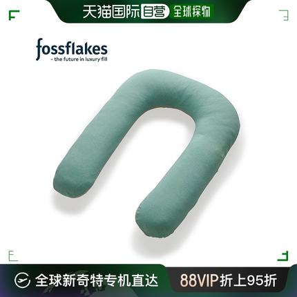 日本直邮Fossflakes 枕套身体枕头枕套靠垫套 80 x 110CM 棉 U 形