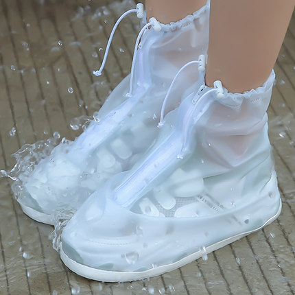 防水雨靴雨鞋防雨成人男女防滑加厚耐磨儿童硅胶雨鞋套中高筒水鞋