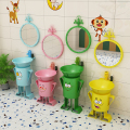 幼儿园儿童洗手池卡通立柱盆户外脸盆小孩卫生间创意彩色洗手台面