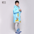 儿童雨披雨具卡通雨衣儿童防水带EVA雨衣直销时尚书包