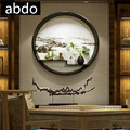abdo创意水墨装饰画客厅玄关挂画茶室禅意挂件餐厅画新中式家居A