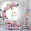 宝宝周岁生日装饰场景布置气球男女朋友派对浪漫表白创意圆环背景