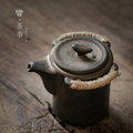 厂家用陶瓷茶壶单壶中式功夫茶具客厅复古鎏金铁釉泡茶壶单个泡销