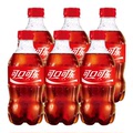 可口可乐芬达碳酸饮料300mL*6瓶无糖零度汽水整箱小瓶装批发