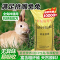 直销80斤兔饲料兔粮兔子粮幼兔兔粮成年兔垂耳兔兔粮通用型饲料