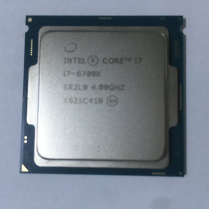 i7-6700K cpu 六代四核i7 6700k 正式版散片CPU 1151接口一年包换
