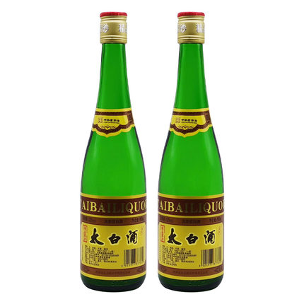 陕西地产白酒 精品蒙砂太白酒52度500ml凤香型白酒绿瓶