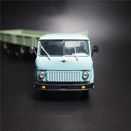高档1:43卡玛斯MAZ515半挂拖车合金仿真模型前苏联复古卡车收藏品