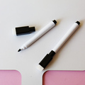 儿童板擦磁性黑色教师记号笔易擦可擦写水性白板笔可加墨小号包邮